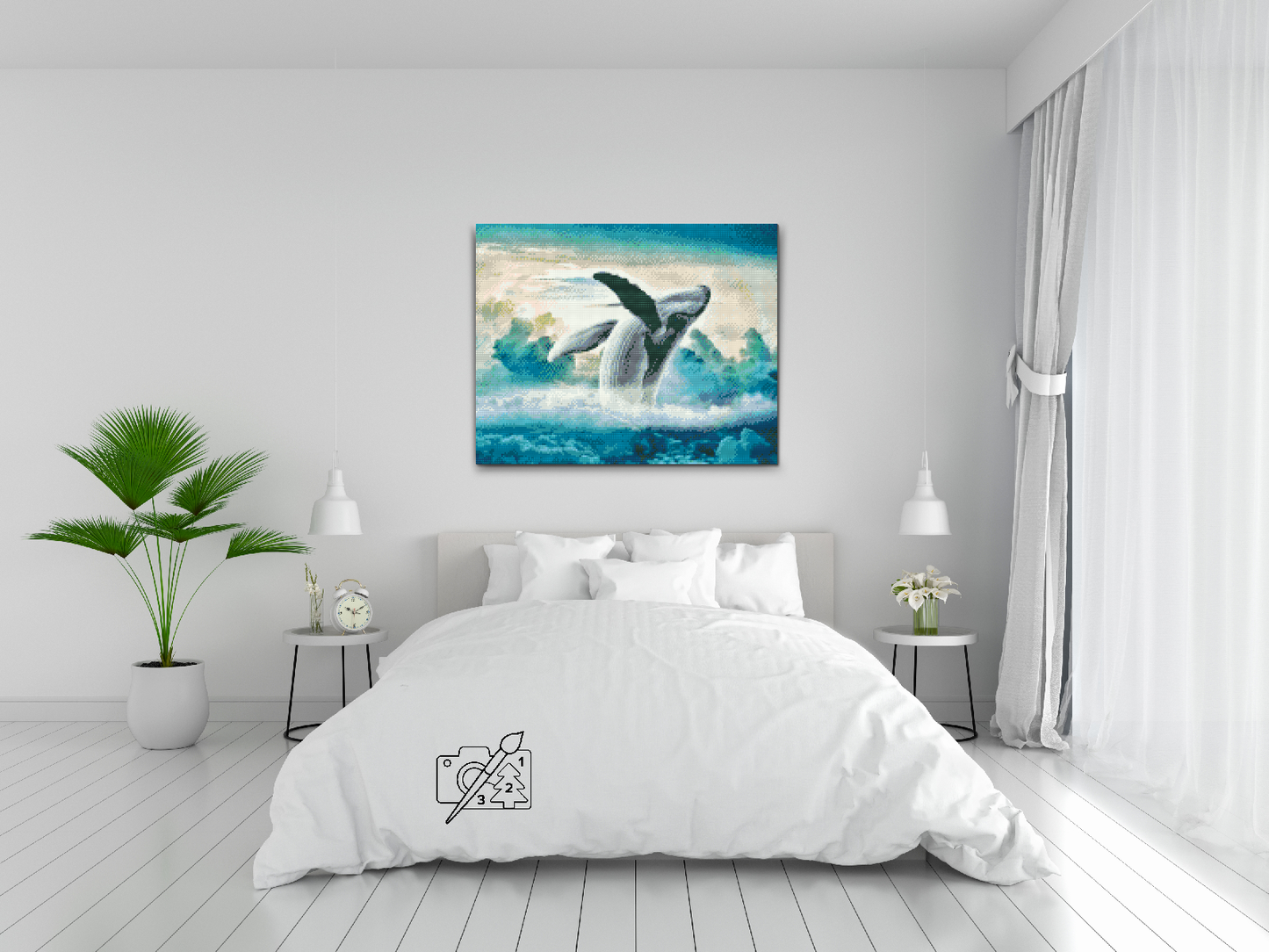 Diamond Painting - Hval i himlen