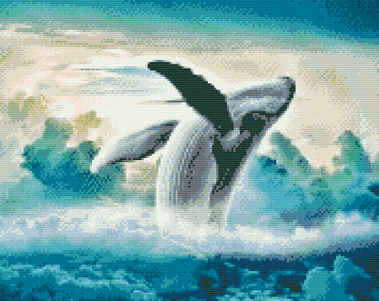 Diamond Painting - Hval i himlen