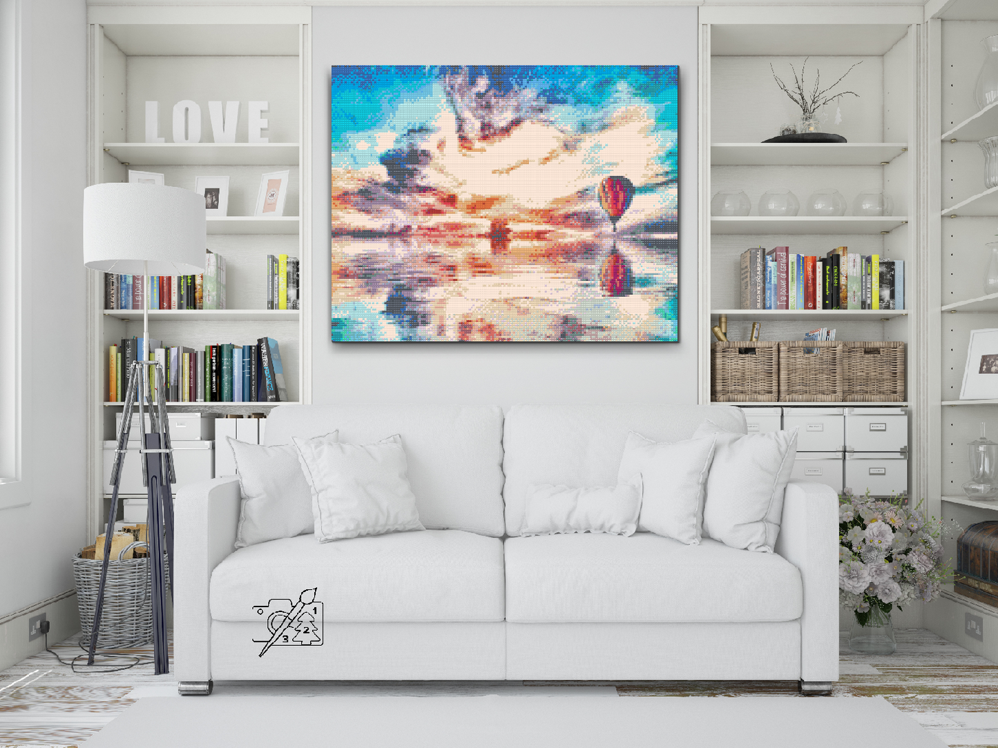 Diamond Painting - Ballonflyvning