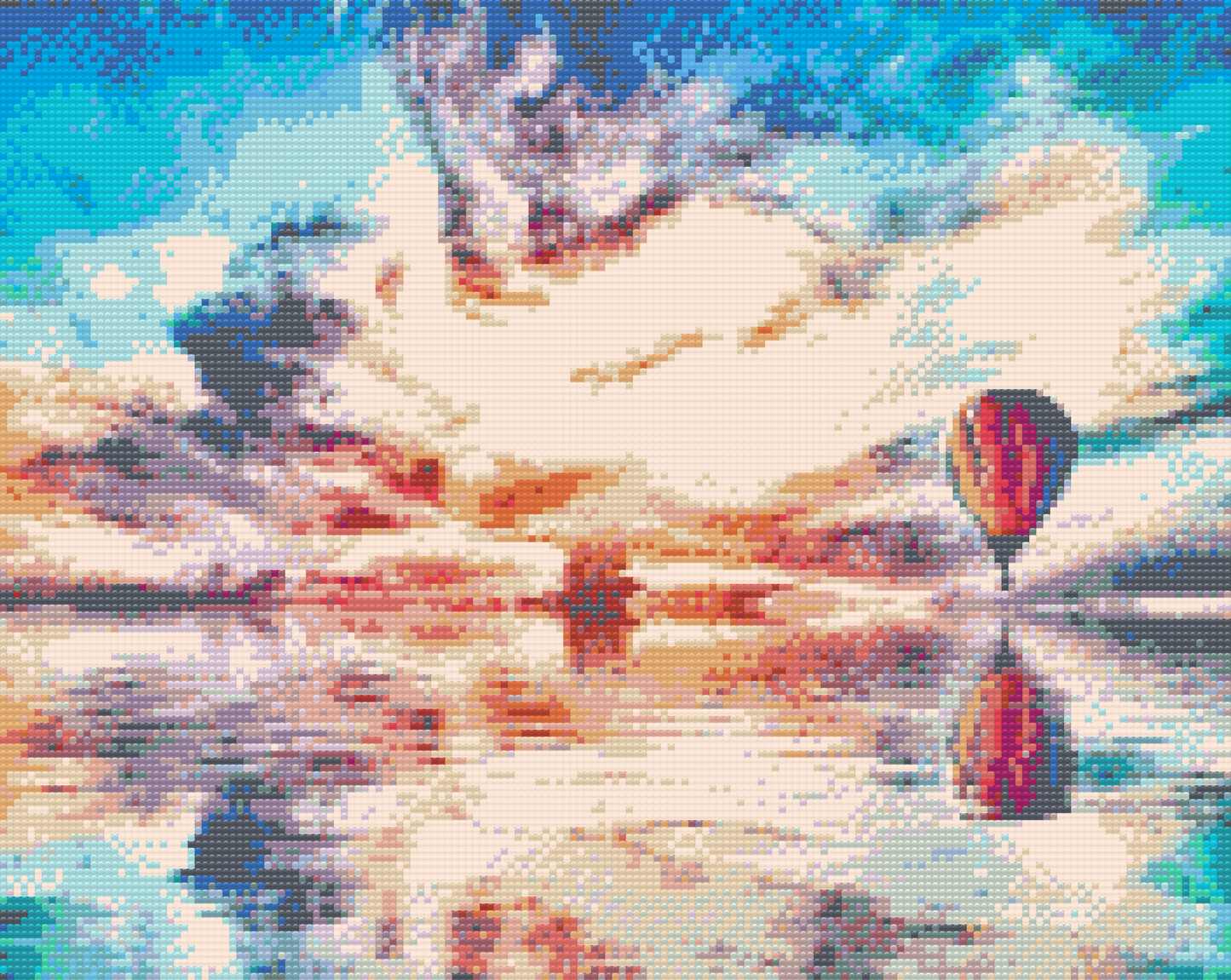 Diamond Painting - Ballonflyvning