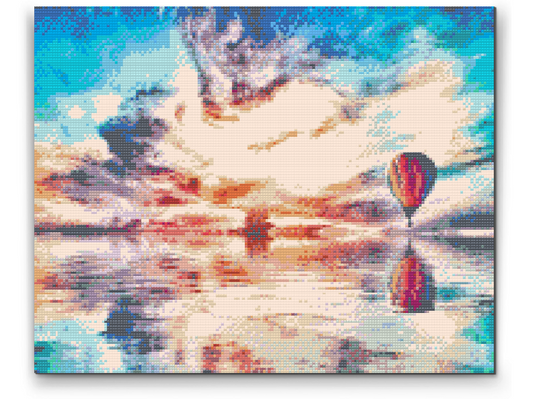 Diamond Painting - Ballonflyvning