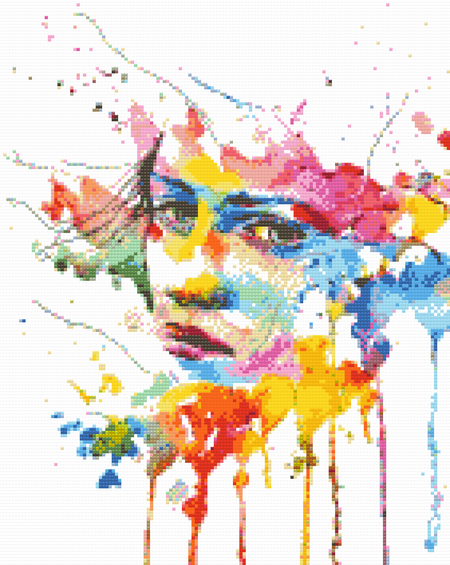 Diamond Painting - Mystisk Ansigt