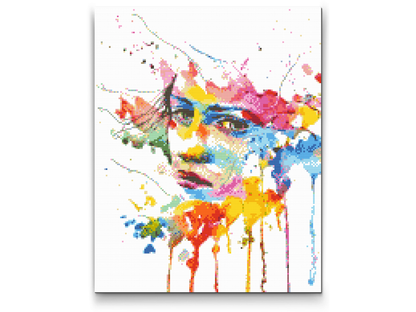 Diamond Painting - Mystisk Ansigt