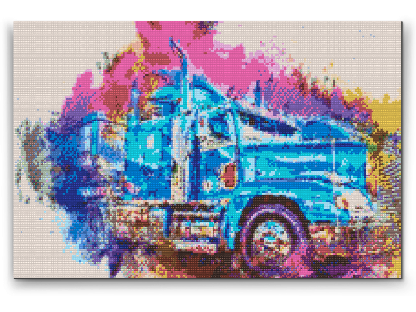 Diamond Painting - Farverig lastbil