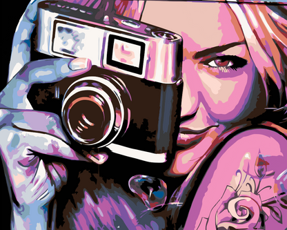 Paint by Numbers - Pige med et kamera