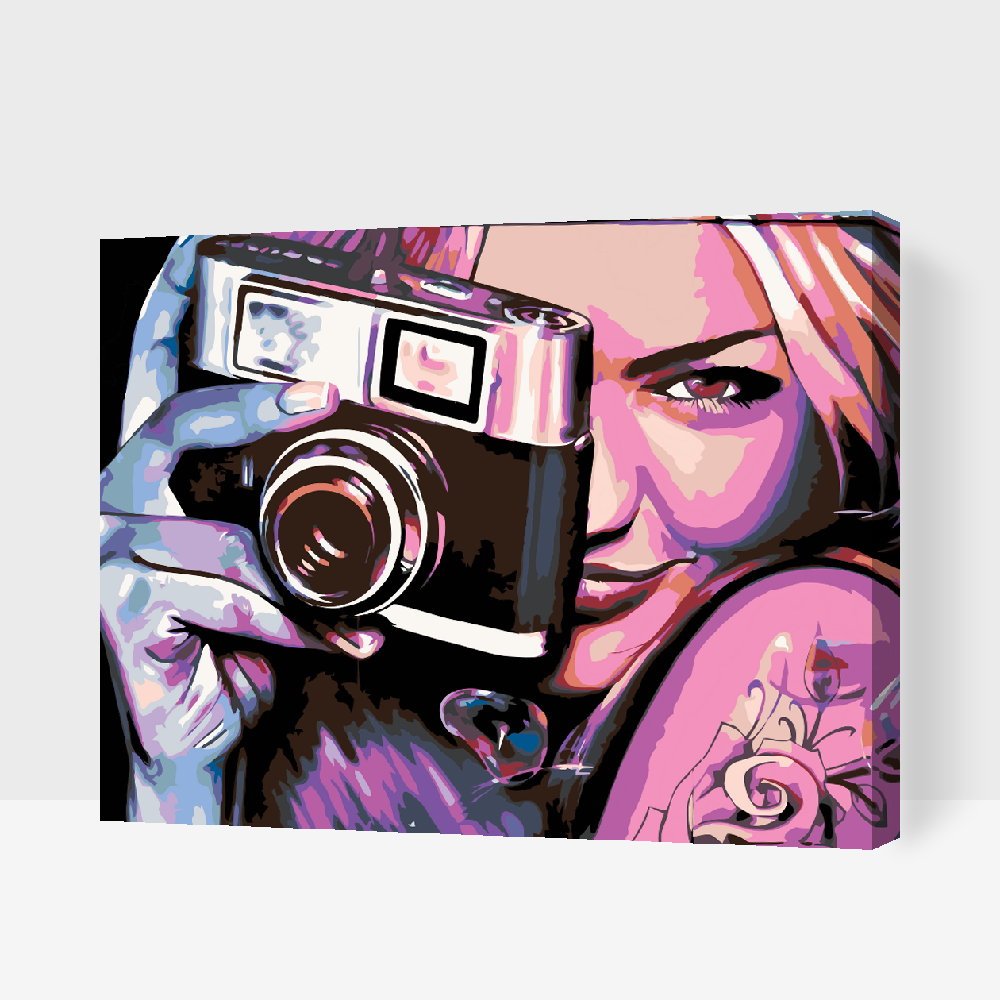 Paint by Numbers - Pige med et kamera