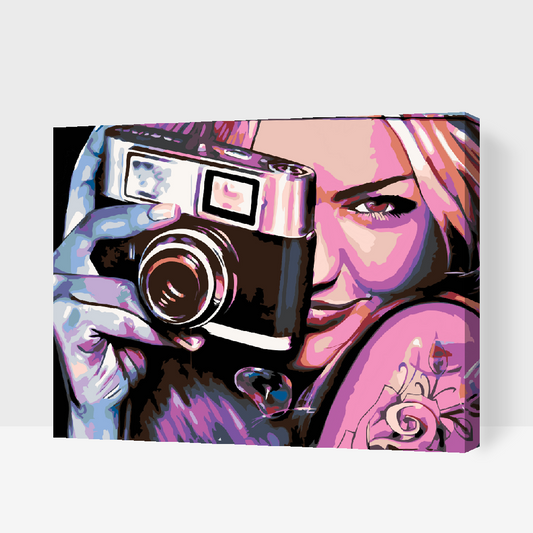 Paint by Numbers - Pige med et kamera