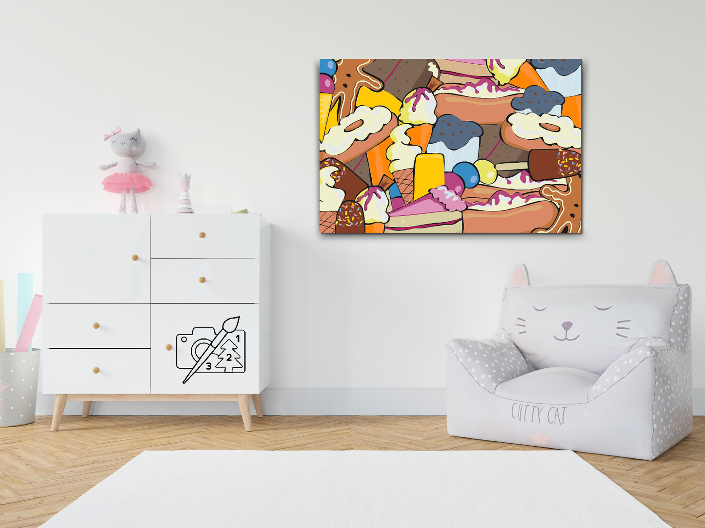 Paint by Numbers - Søde sager