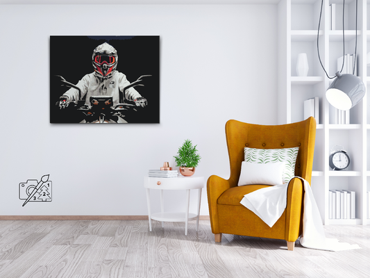Paint by Numbers - Biker