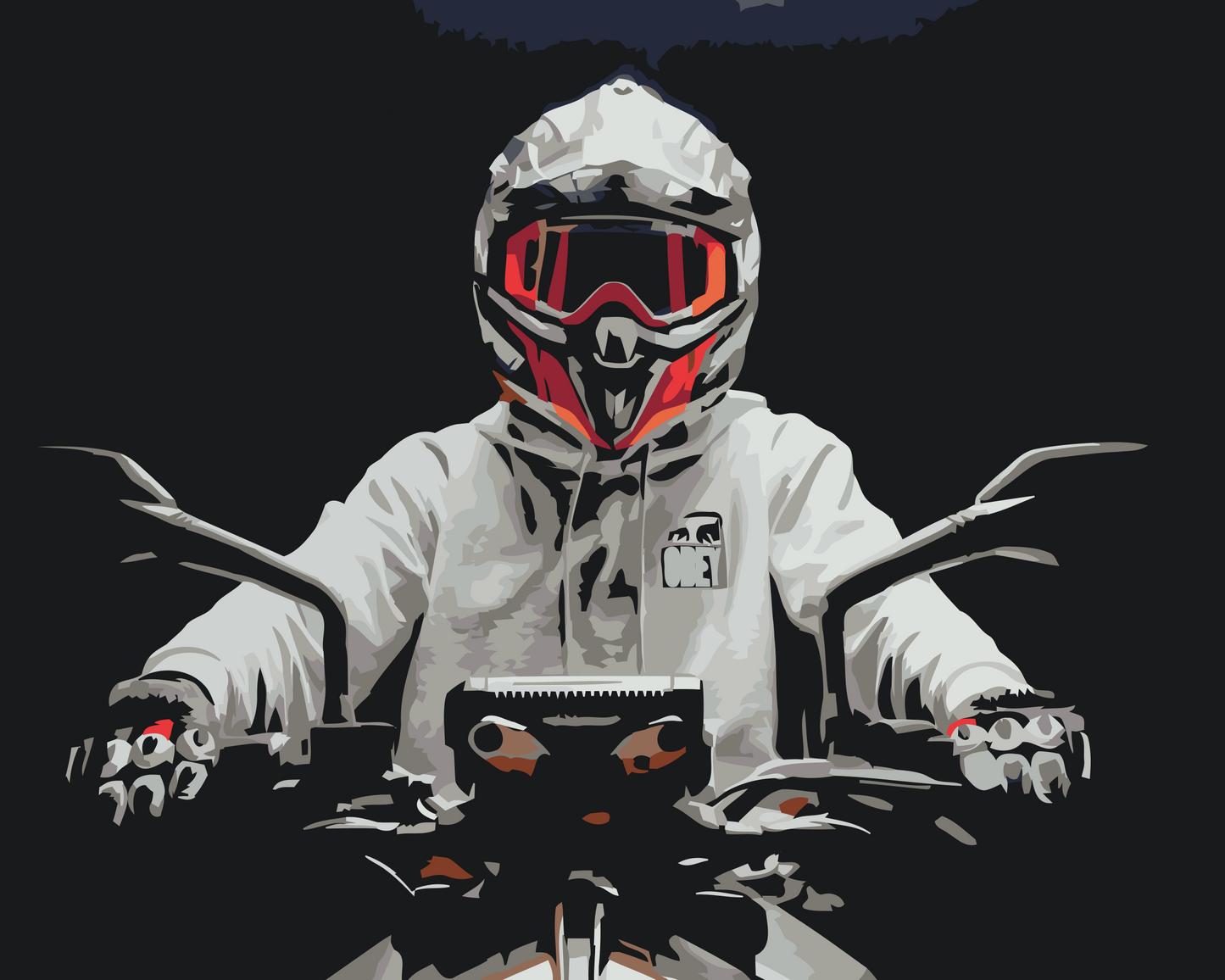 Paint by Numbers - Biker