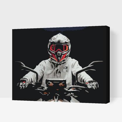 Paint by Numbers - Biker