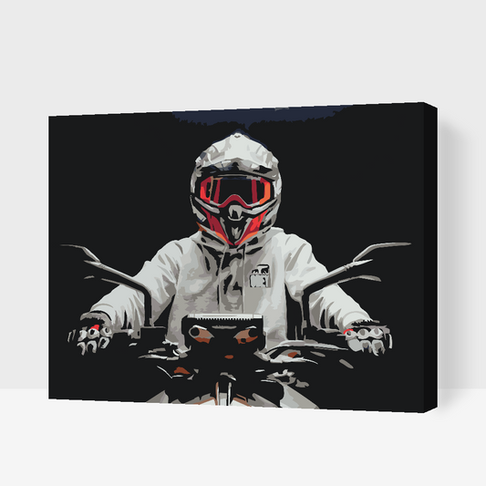 Paint by Numbers - Biker