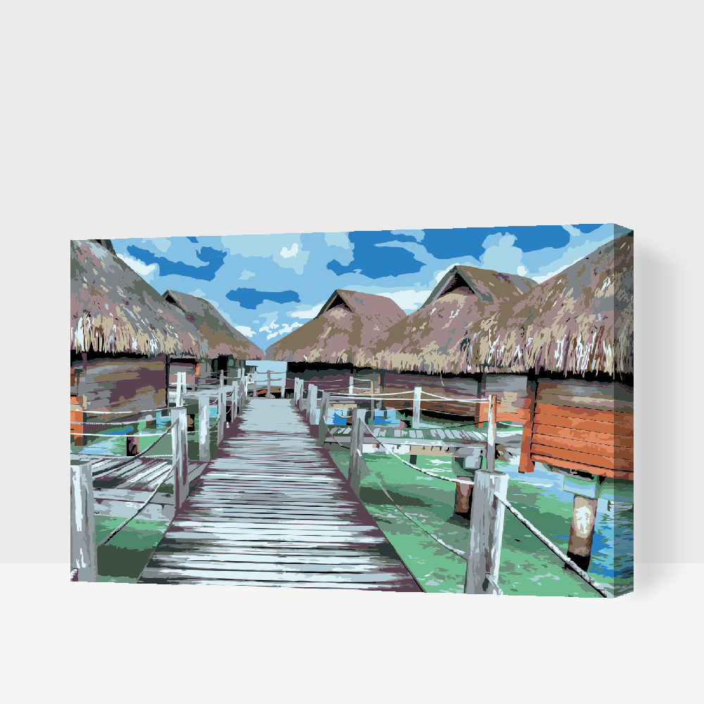 Paint by Numbers - Bora Bora