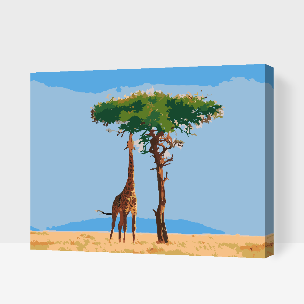 Paint by Numbers - Giraffodring