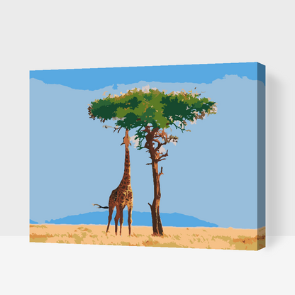 Paint by Numbers - Giraffodring