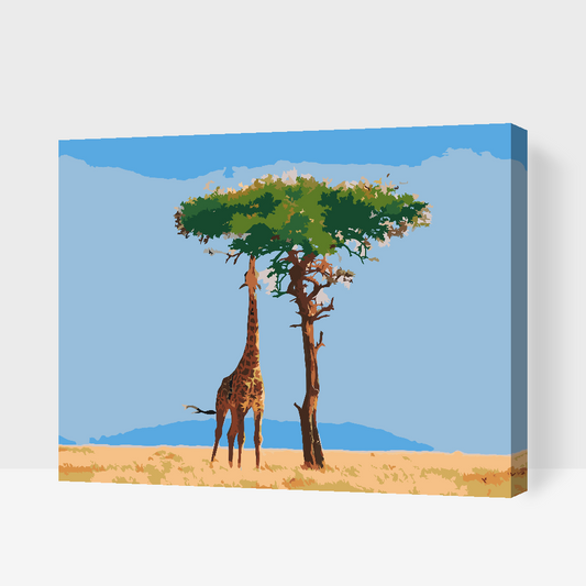 Paint by Numbers - Giraffodring