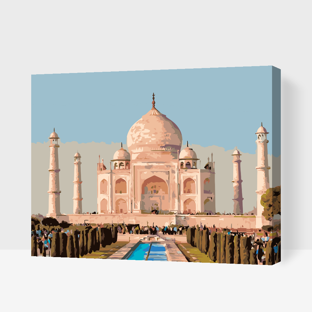 Paint by Numbers - Taj Mahal