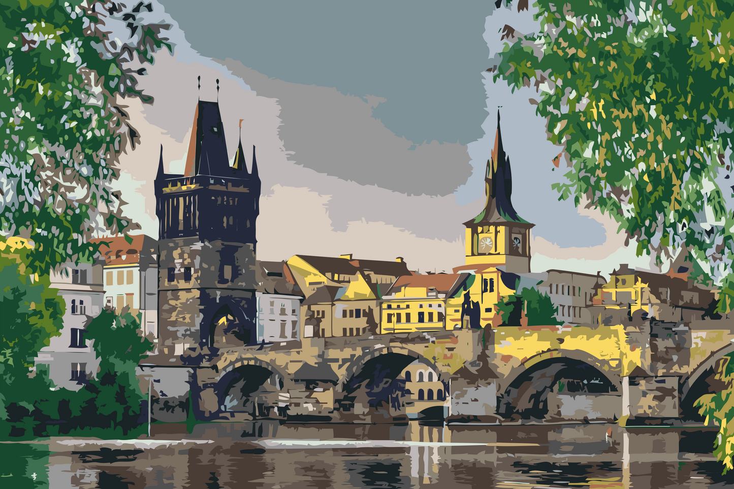 Paint by Numbers - Charles Bridge