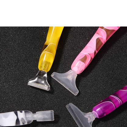 Tilbehør - Diamond Painting Pen - Resin med 5 spidser