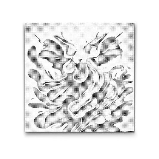 Abstrakt Akvarelplet