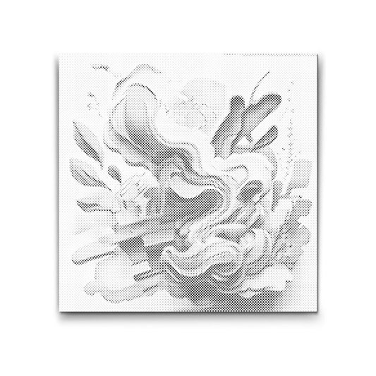 Abstrakt Akvarelplet 2