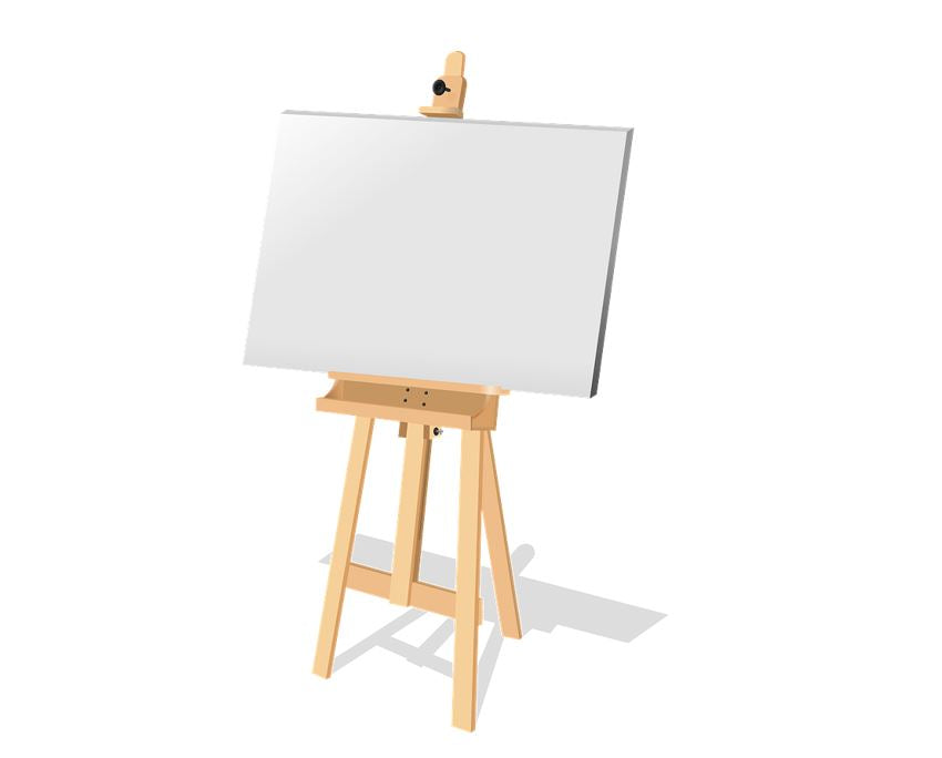 Paint by Numbers - Almindeligt lærred på en ramme + 48 farver