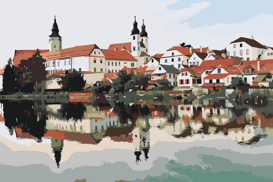 Paint by Numbers - Telc, Tjekkiet