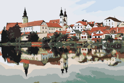 Paint by Numbers - Telc, Tjekkiet