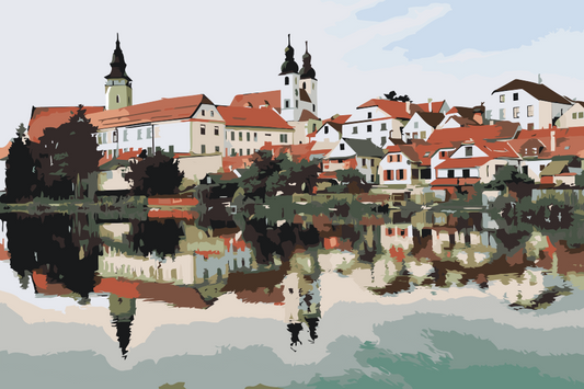 Paint by Numbers - Telc, Tjekkiet