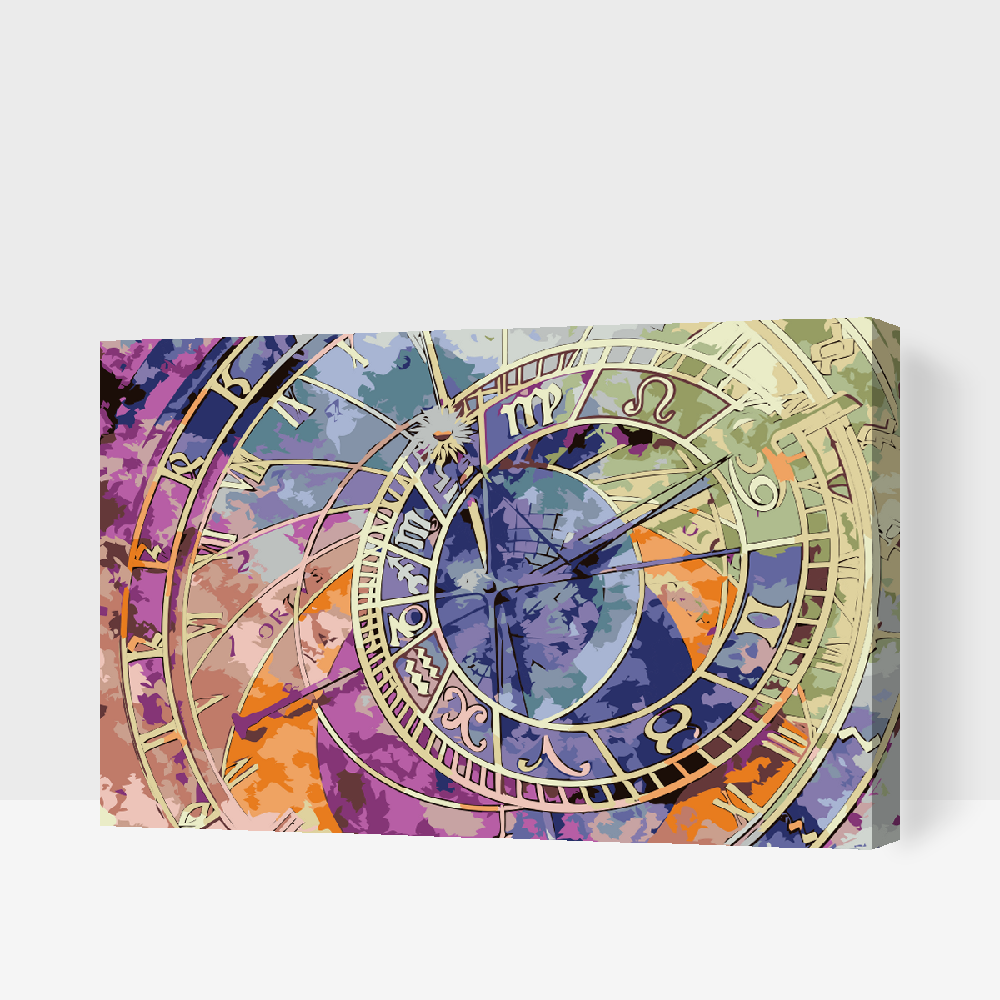 Paint by Numbers - Astronomisk ur