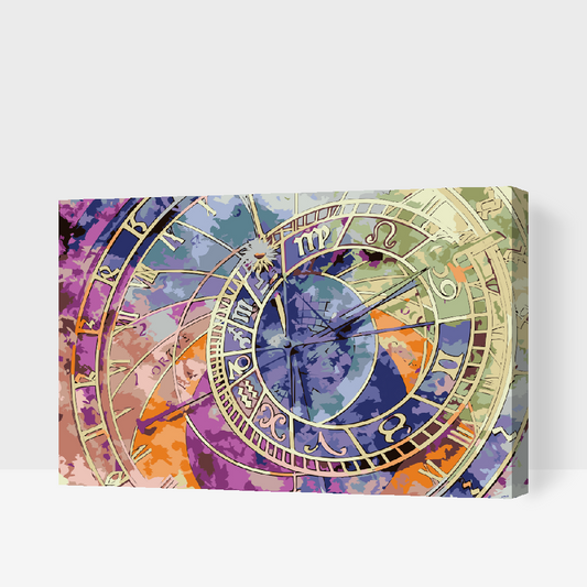 Paint by Numbers - Astronomisk ur