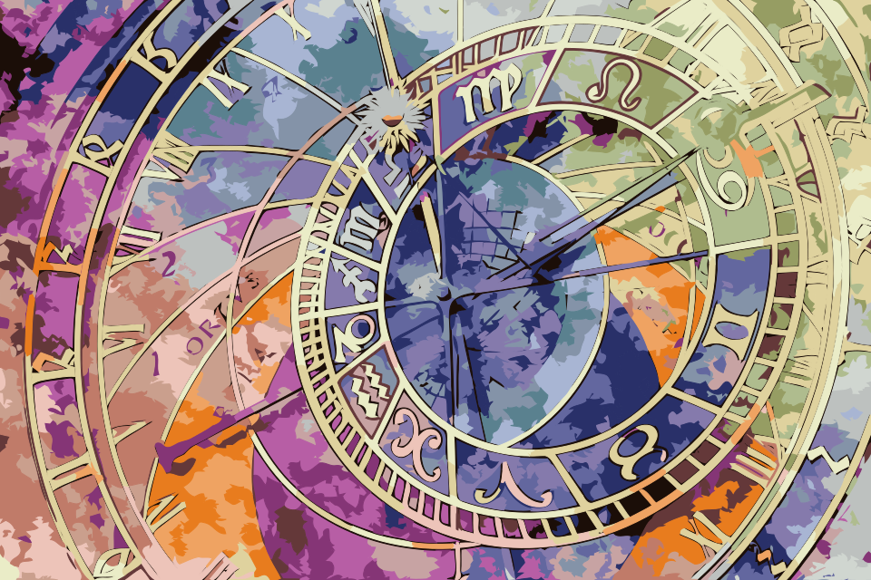 Paint by Numbers - Astronomisk ur