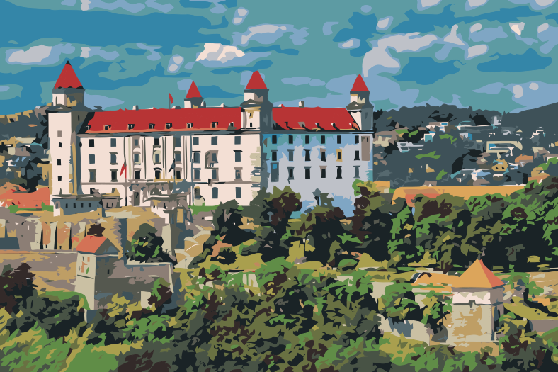 Paint by Numbers - Bratislava (Slovakiet)