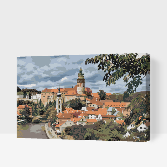 Paint by Numbers - Cesky Krumlov (Tjekkiet)