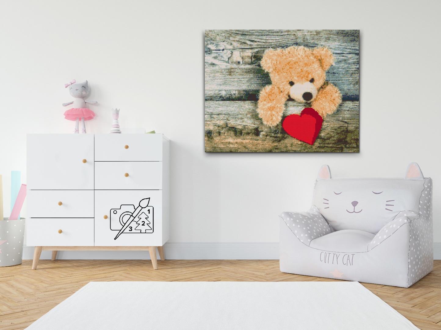 Diamond Painting - Teddy Bear