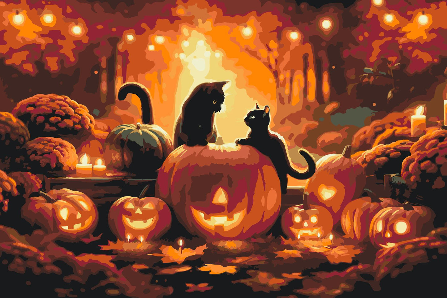 Paint by Numbers - Halloween er her