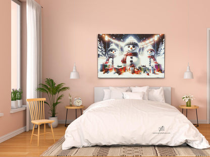 Diamond Painting - Snemanden med gaver