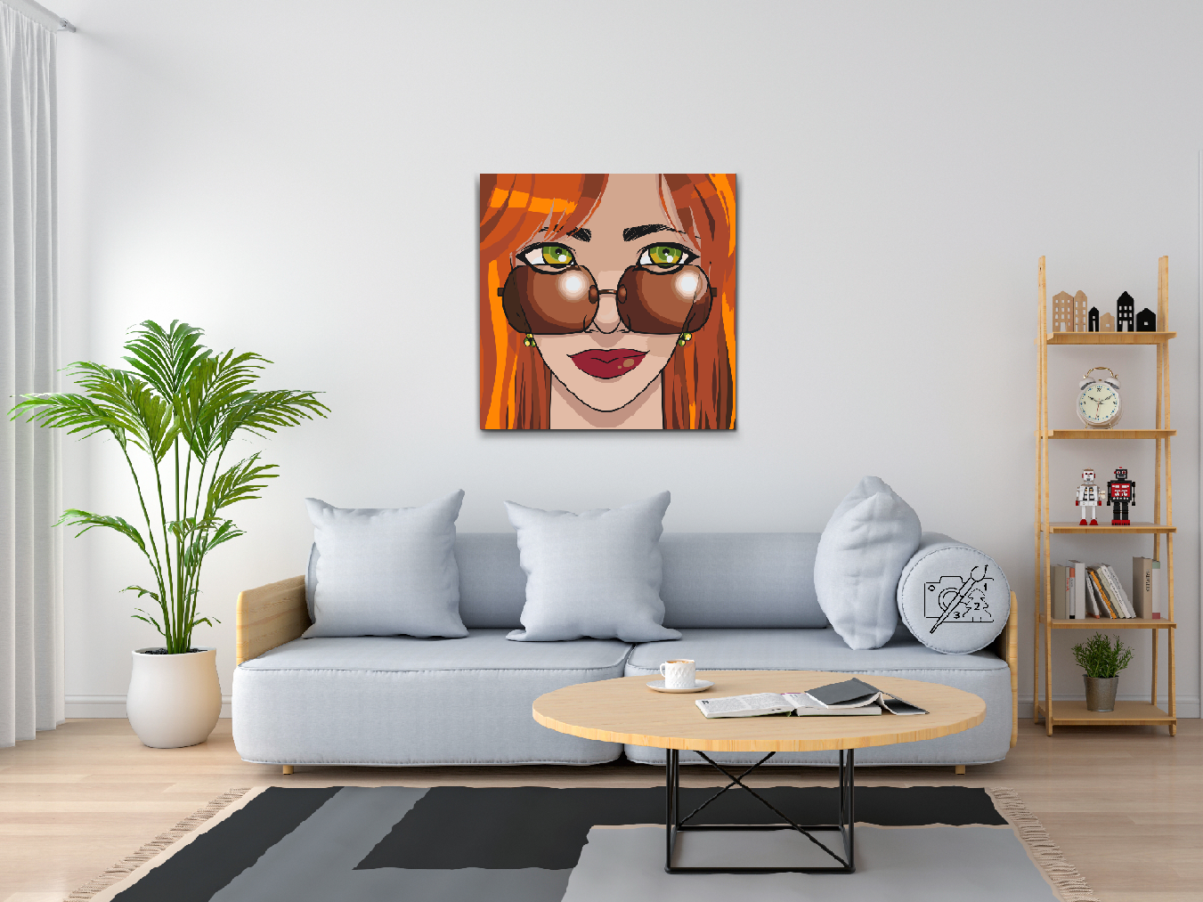 Paint by Numbers - Udsigt gennem solbriller