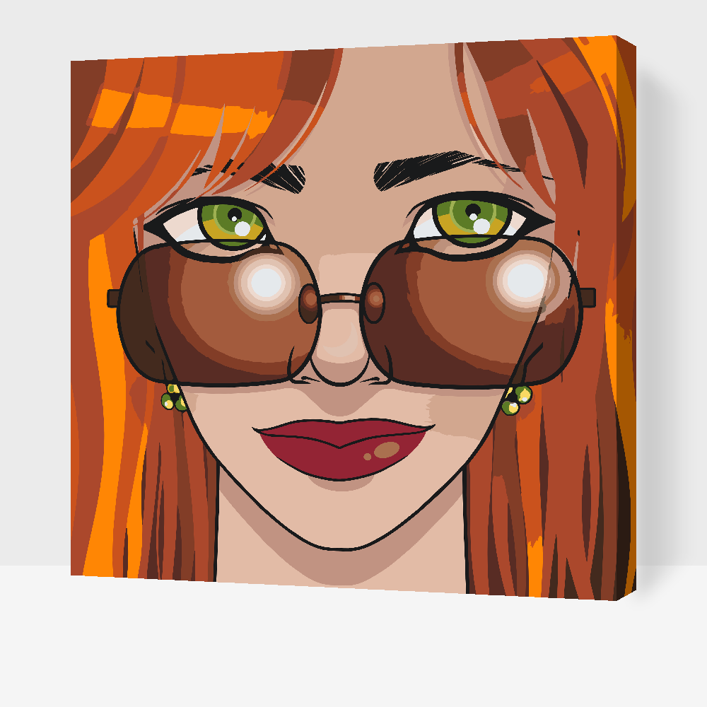 Paint by Numbers - Udsigt gennem solbriller