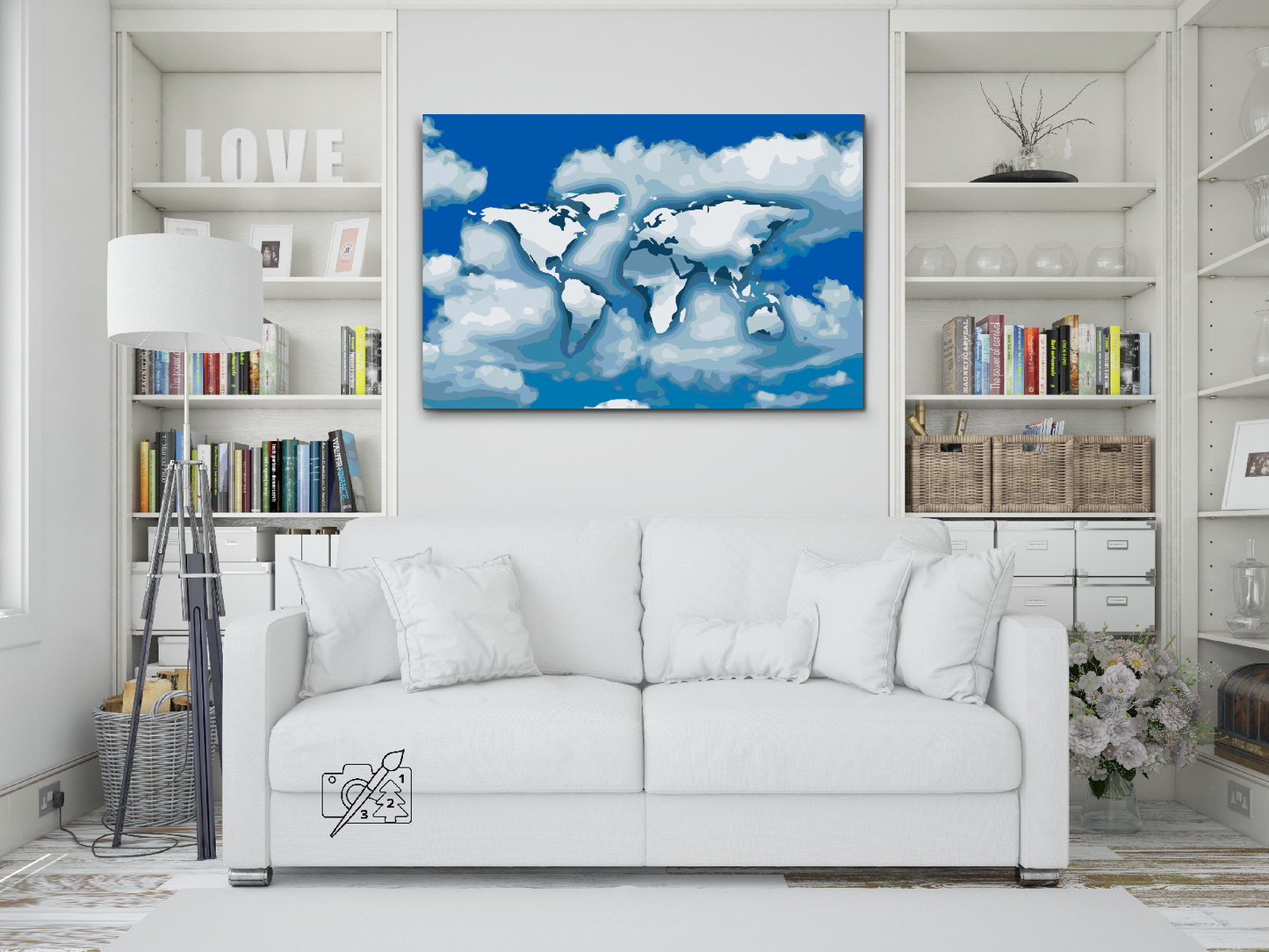 Paint by Numbers - Verden i Himlen