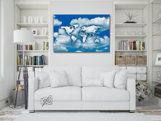 Paint by Numbers - Verden i Himlen