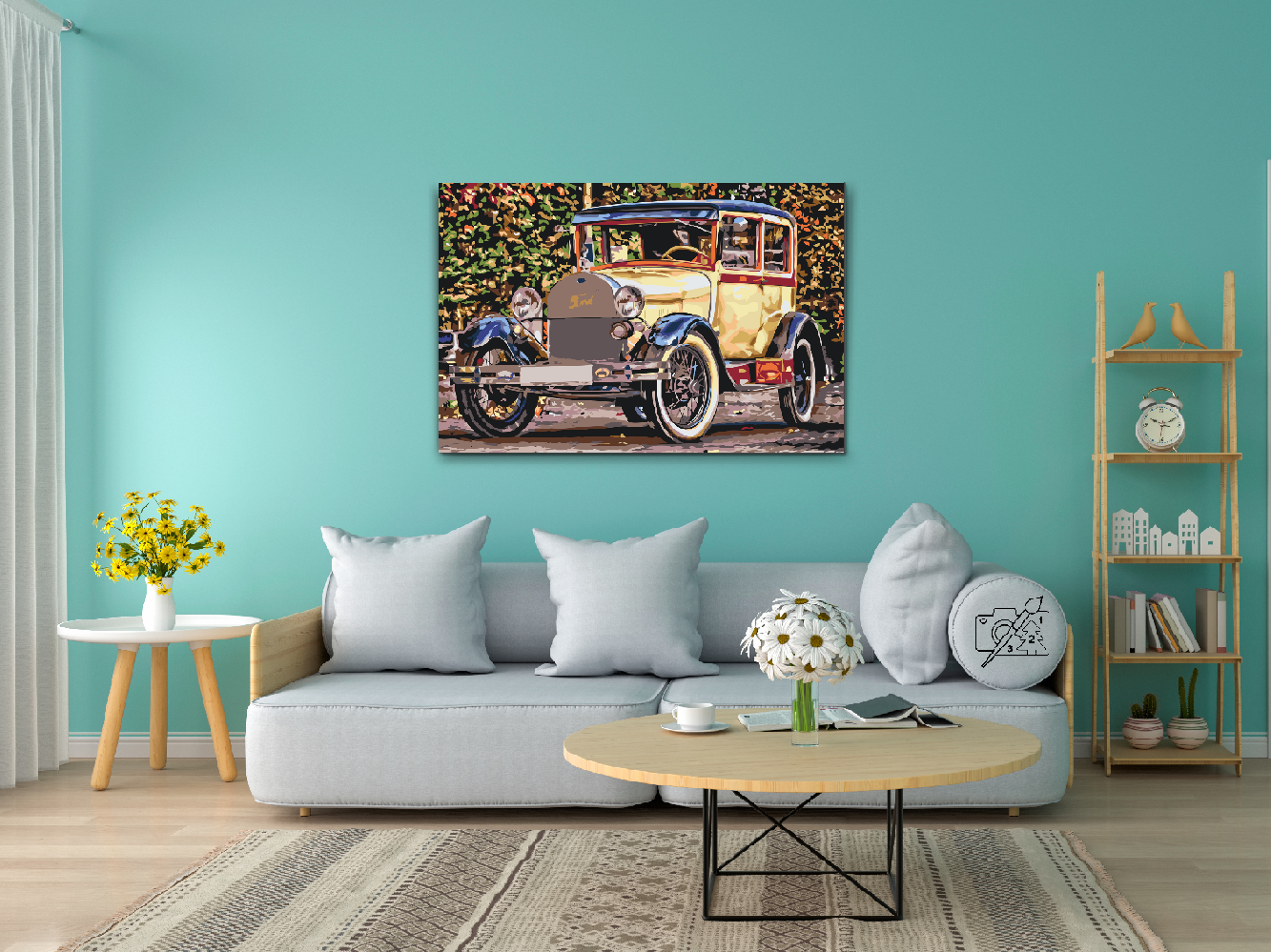 Paint by Numbers - Veteran Ford