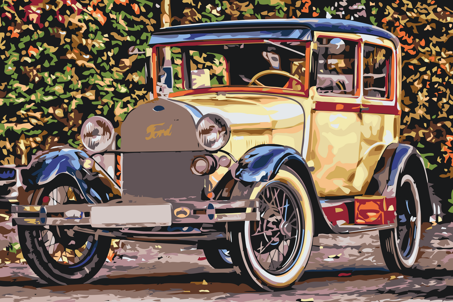 Paint by Numbers - Veteran Ford