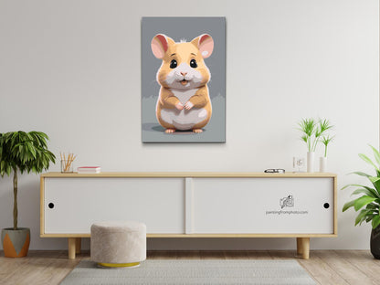 Paint by Numbers - Hamster til børn