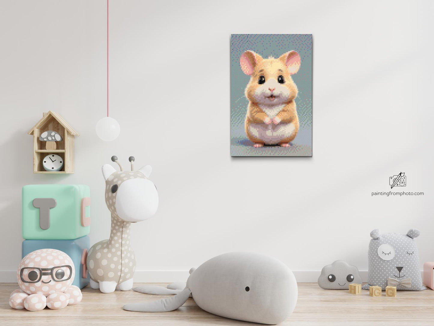 Diamond Painting - Hamster til børn