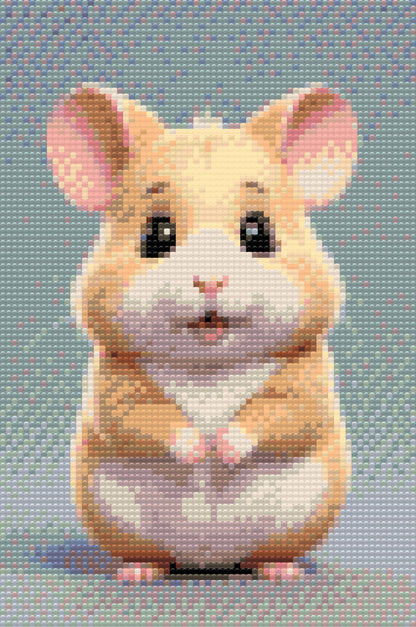 Diamond Painting - Hamster til børn