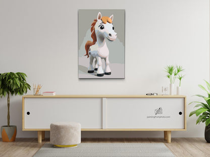 Paint by Numbers - Hest til børn