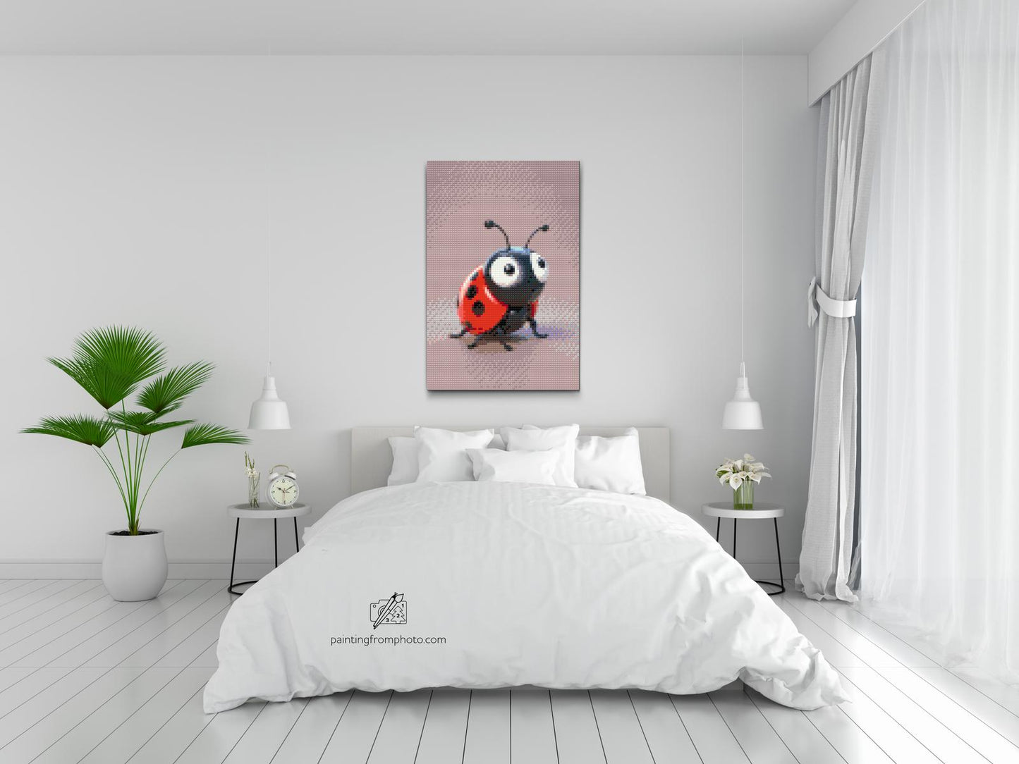 Diamond Painting - Mariehøne til børn