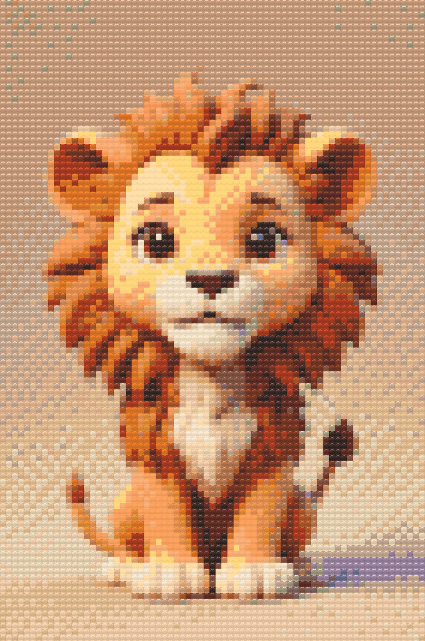Diamond Painting - Løveunge til børn