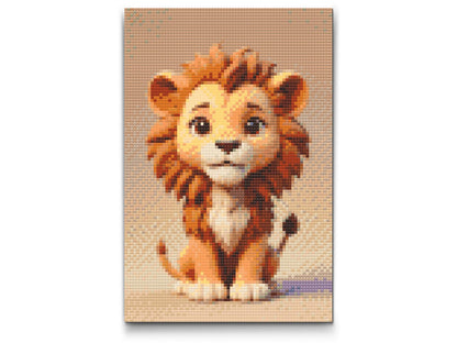 Diamond Painting - Løveunge til børn
